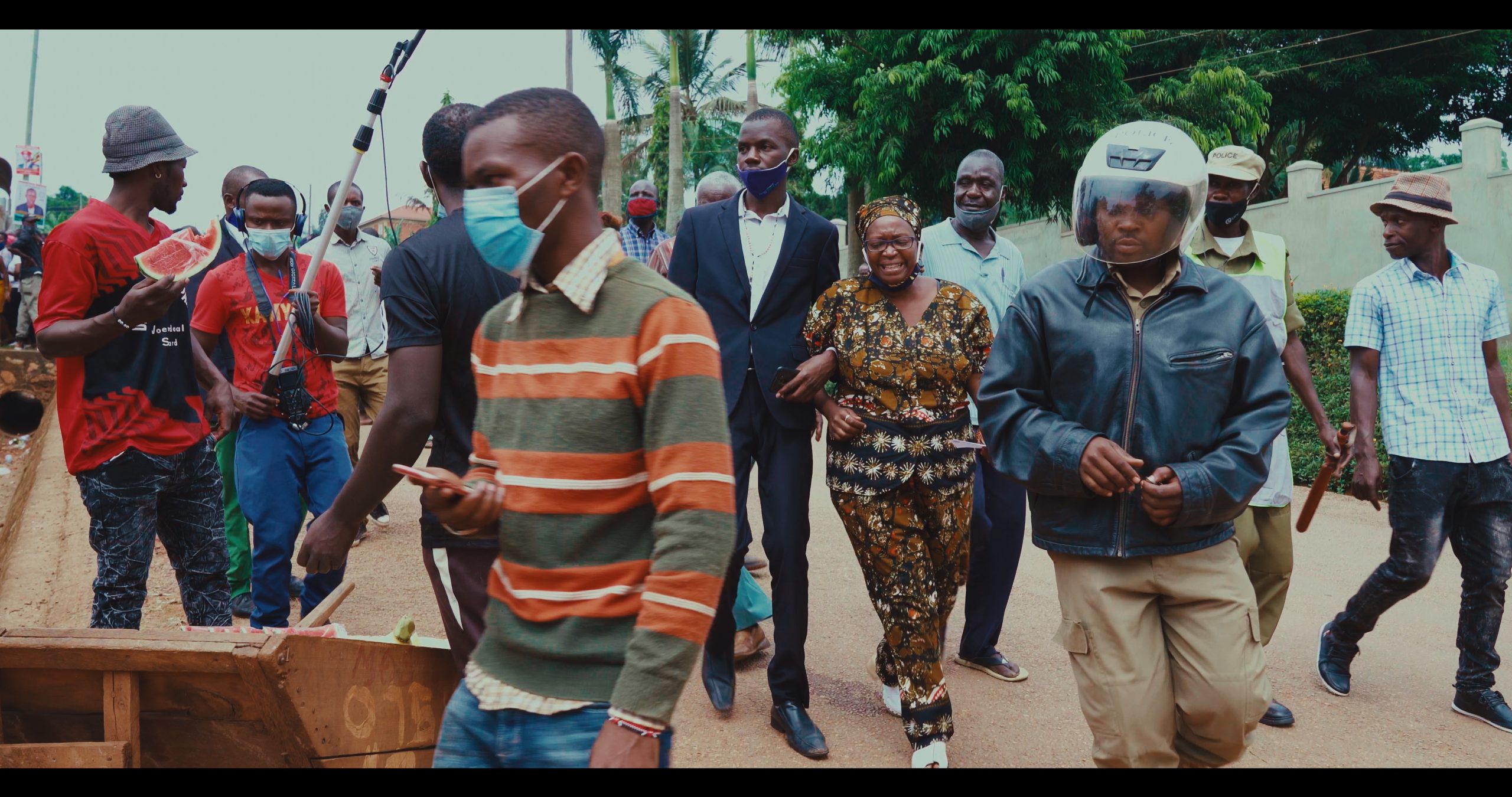 Filmszene aus "The women who poked the leopard", 2025- Afrika Filmfestival Köln 2026